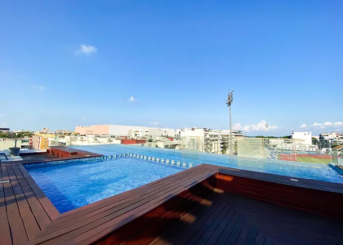 Horizonte 34 - 2br Family With Pool & Rooftop At 10min Walk Playa del Carmen