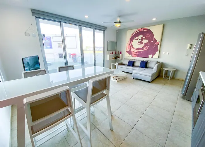 Horizonte 34 - 2br Family With Pool & Rooftop At 10min Walk Apartamento Playa del Carmen